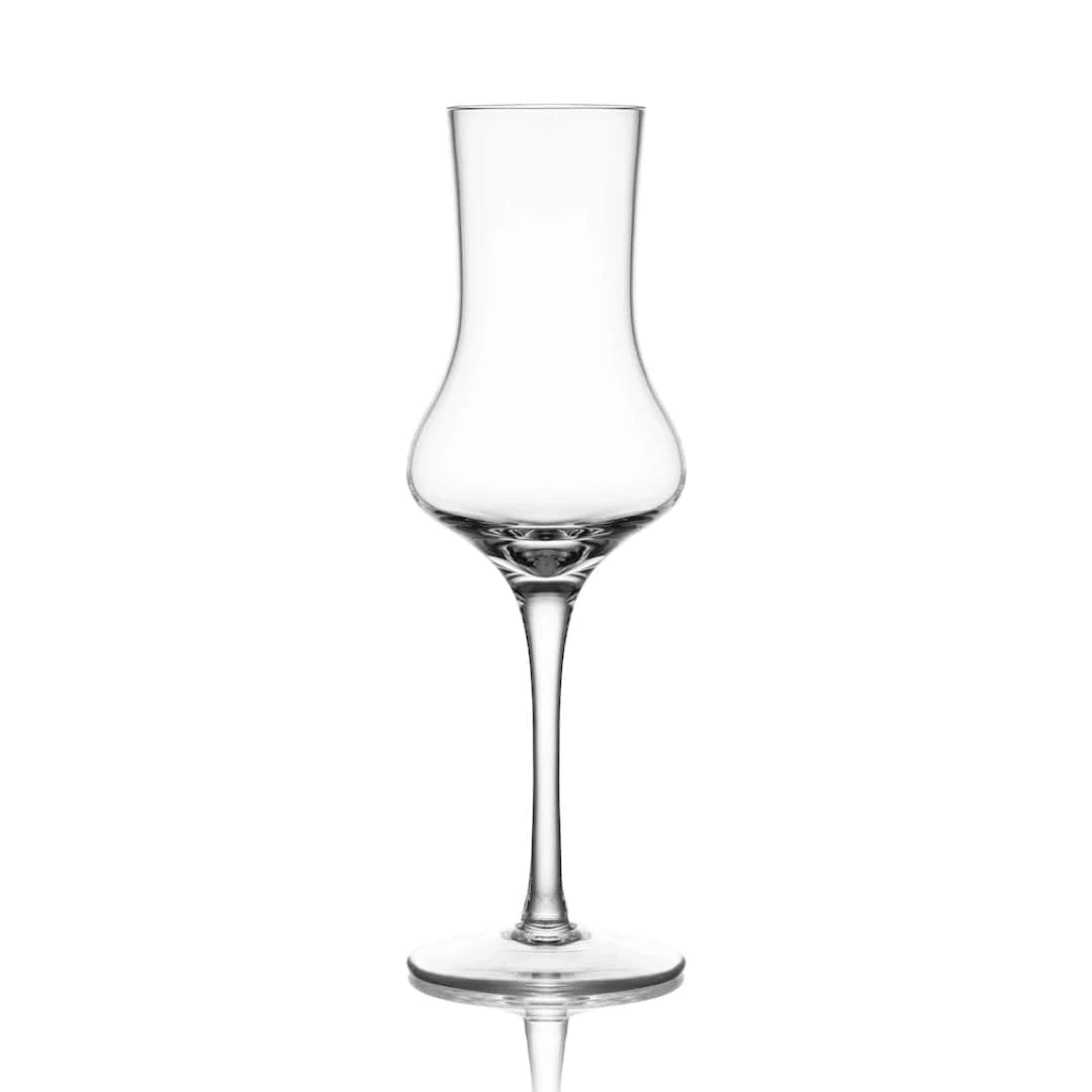 In this photo Whisky Glass G300 – 100 ml – Hand-Blown – Amber Glass Mood4whisky